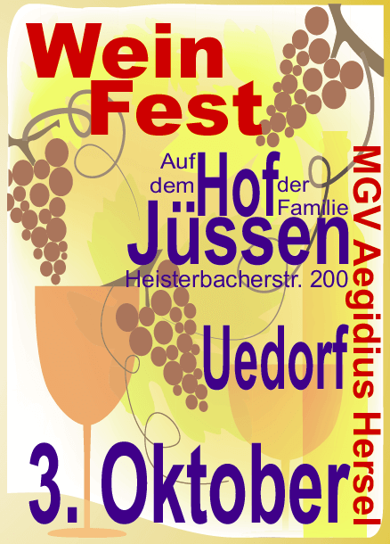 Uedorfer Weinfest 2017