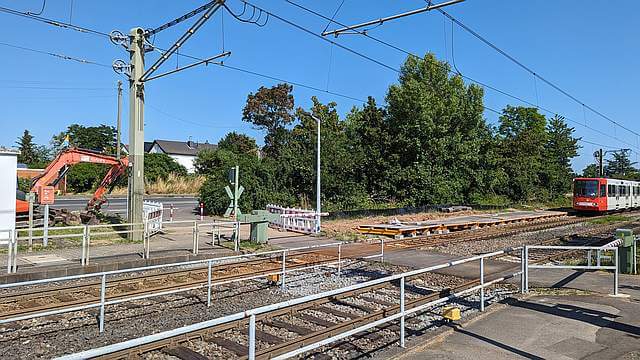 Barrierefreier Ausbau der Haltestelle Uedorf gestartet