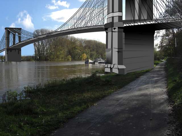 Uedorfer Brücke - so könnte sie aussehen